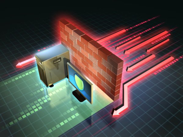 computer and firewall