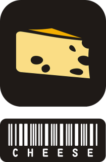 cheese and barcode