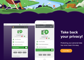 desktop screenshot of duckduckgo app