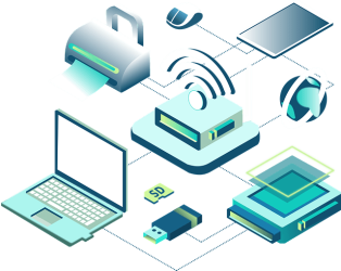 blue connected devices