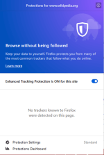 firefox content block exception