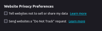 firefox global privacy control settings