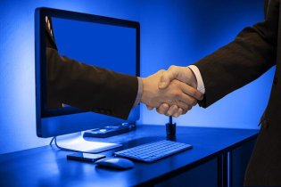 handshake through computer