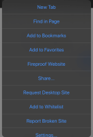 bookmarks favorites duckduckgo browser