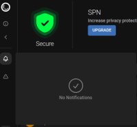 clear notification screen from portmaster