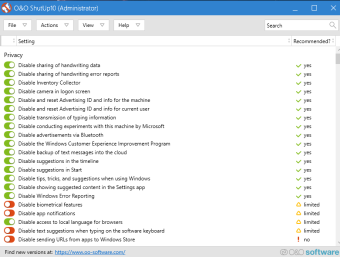 ooshutup app screenshot
