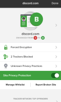 duckduckgo privacy protection screenshot