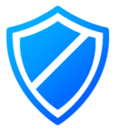 nextdns logo blue shield